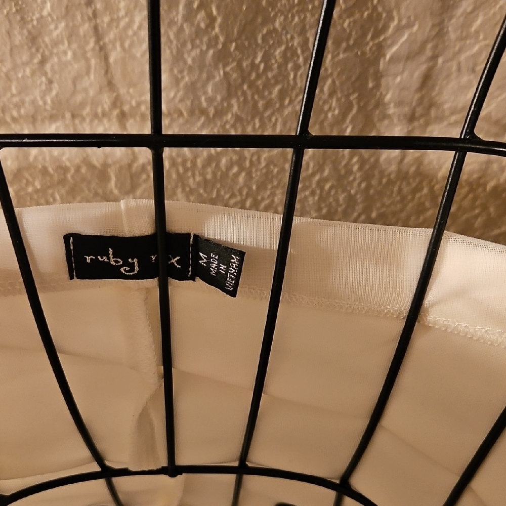 Ruby Rox Strapless White Dress With Embellished D… - image 2